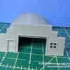 N Scale set of 2 Quonset hut garages - Image 2