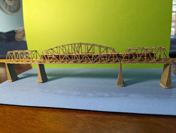 T-Gauge Long Single Track Truss Bridge set