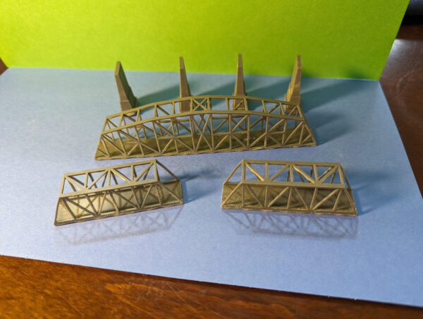 T-Gauge Long Single Track Truss Bridge set - Image 2