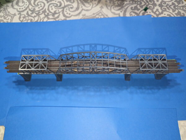 T-Gauge Double Track Long Truss Bridge set 280mm Long