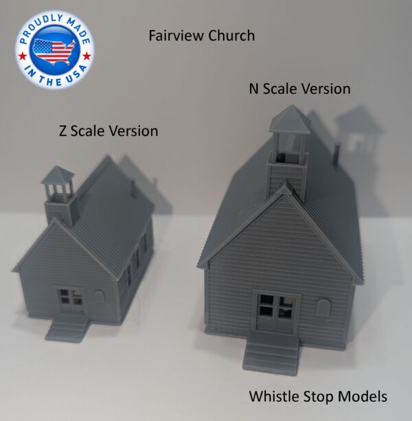 Z-Scale Fairview Church - Image 6