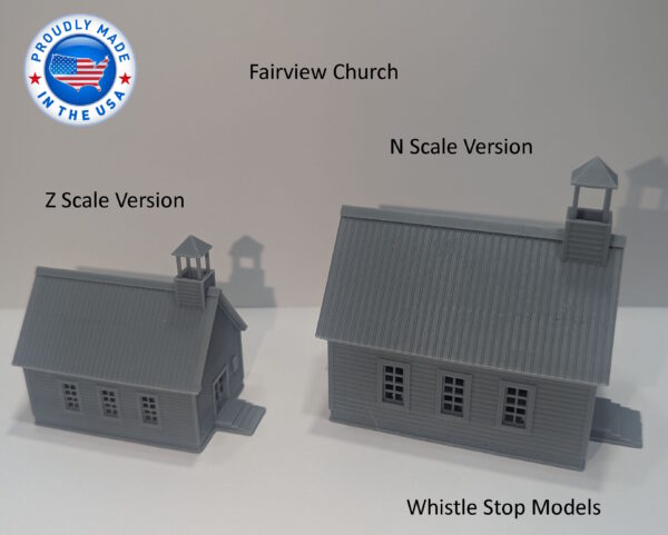 Z-Scale Fairview Church - Image 2