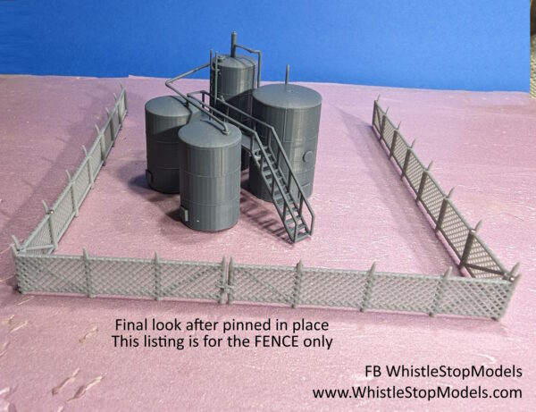 N-Scale 12 Ft Chainlink Fence - Image 2