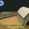 Z-Scale Farm Fence