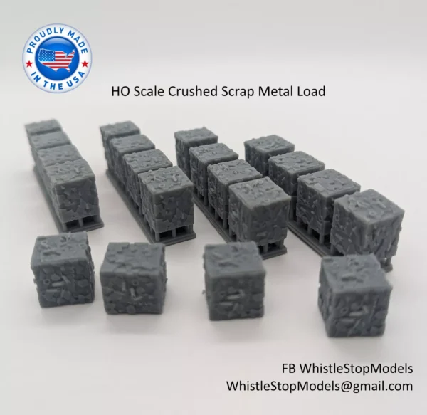 HO Scale Crushed Scrap Load - Image 2