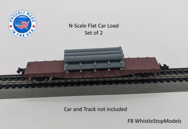 N Scale Concrete Pipe N9004 - Image 2