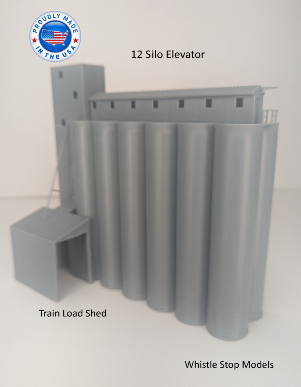 Z Scale Single Grain Elevator - Image 4