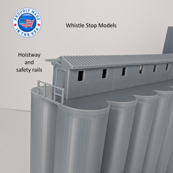 Z Scale Single Grain Elevator - Image 6