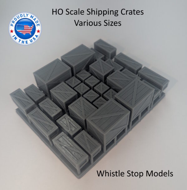 HO Scale Crates