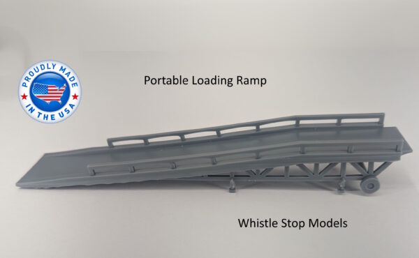 HO Scale Portable Truck Loading Ramp - Image 4