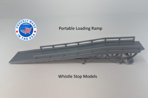 HO Scale Portable Truck Loading Ramp - Image 7