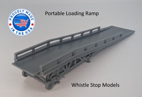 HO Scale Portable Truck Loading Ramp - Image 6