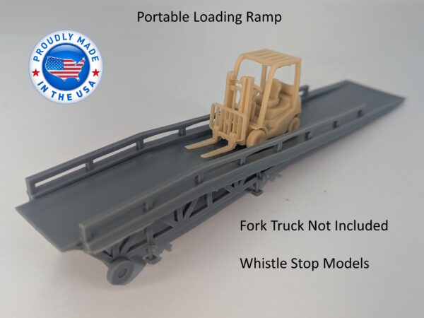 HO Scale Portable Truck Loading Ramp