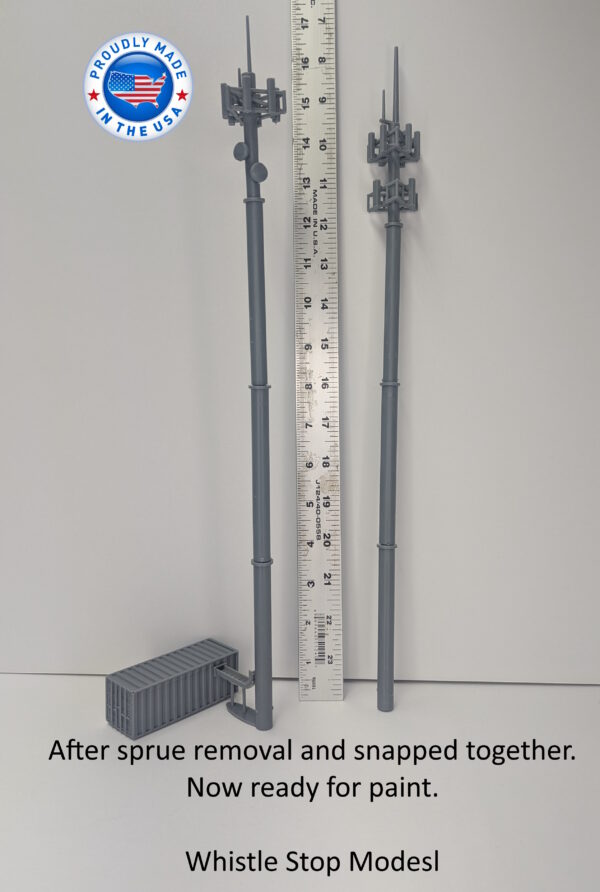 HO-Scale Cell Tower Set of 2 - Image 2