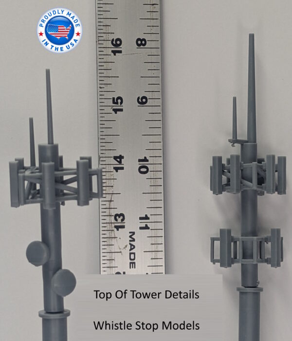 HO-Scale Cell Tower Set of 2