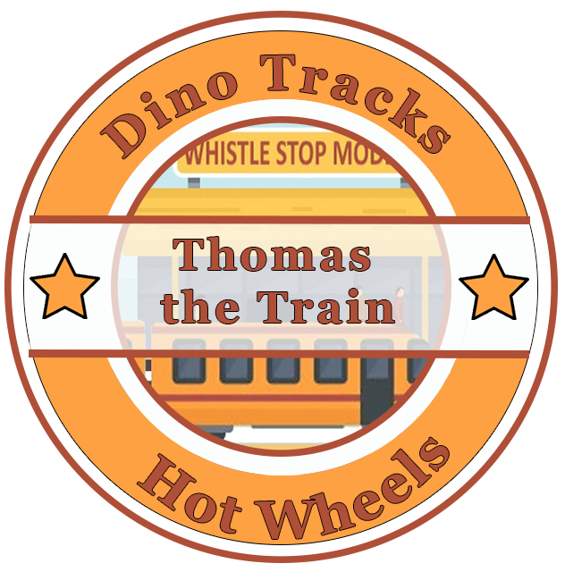 Dino Tracks, Hot Wheels, Thomas the Train