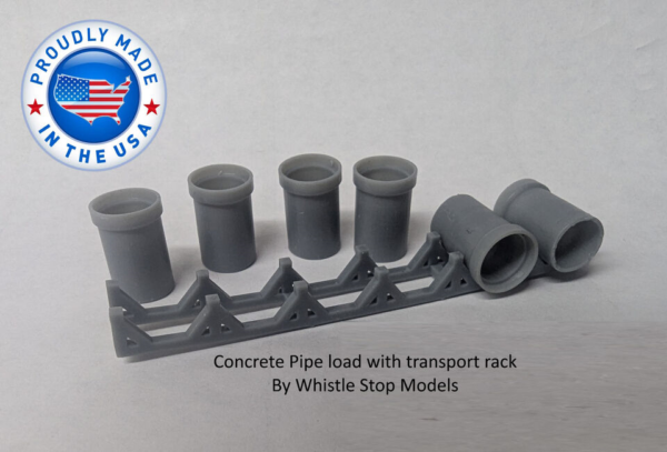 Z Scale Culvert Pipe Car Load - Image 7