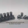 Z Scale Culvert Pipe Car Load