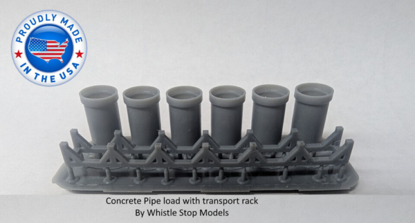 Z Scale Culvert Pipe Car Load - Image 3