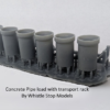 Z Scale Culvert Pipe Car Load - Image 2