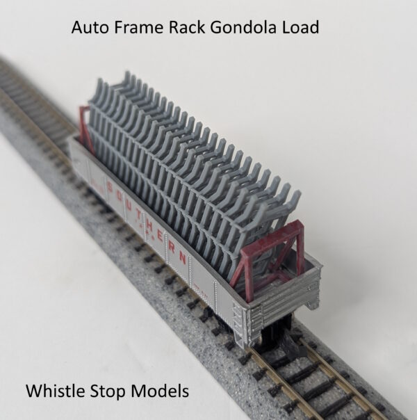 N Scale Auto Frame Car Load - Image 4