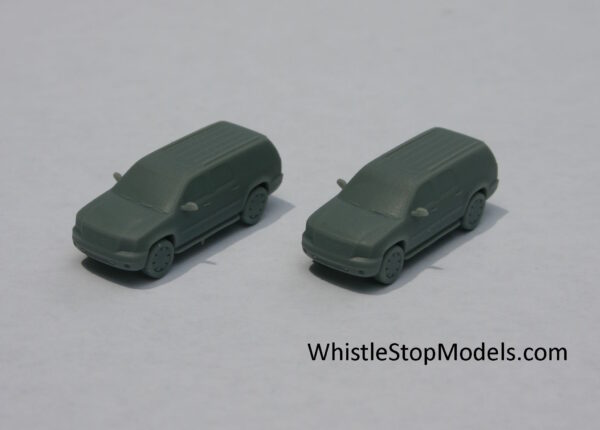 N Scale Set of 2 GMC Yukons, 2000s model - Image 3