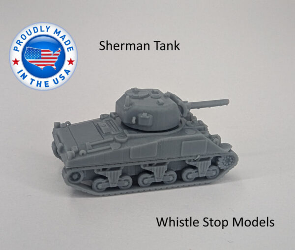 4003 N Scale Sherman Tank set of 2