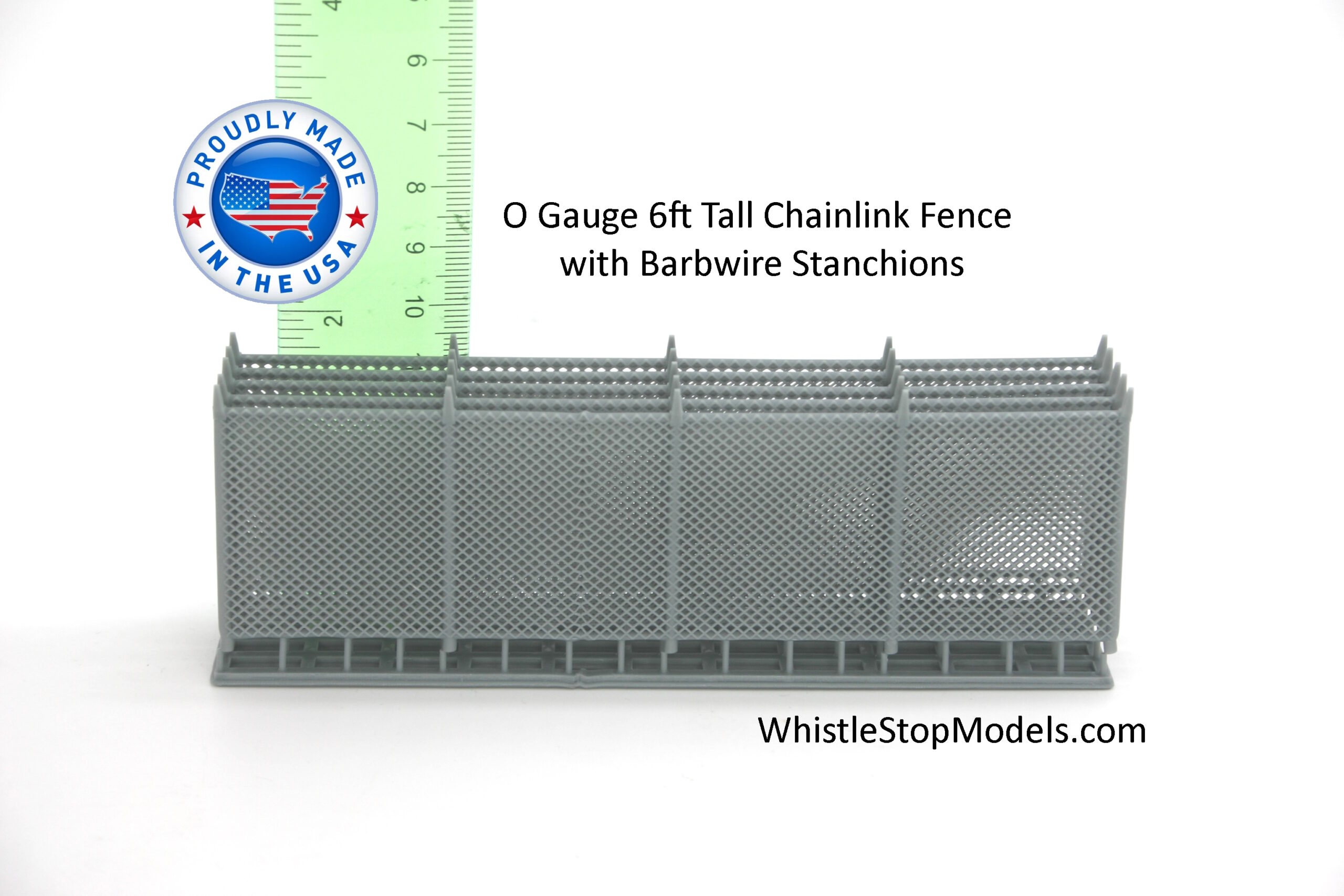 O Gauge Chainlink Fence 6ft Tall - Image 5