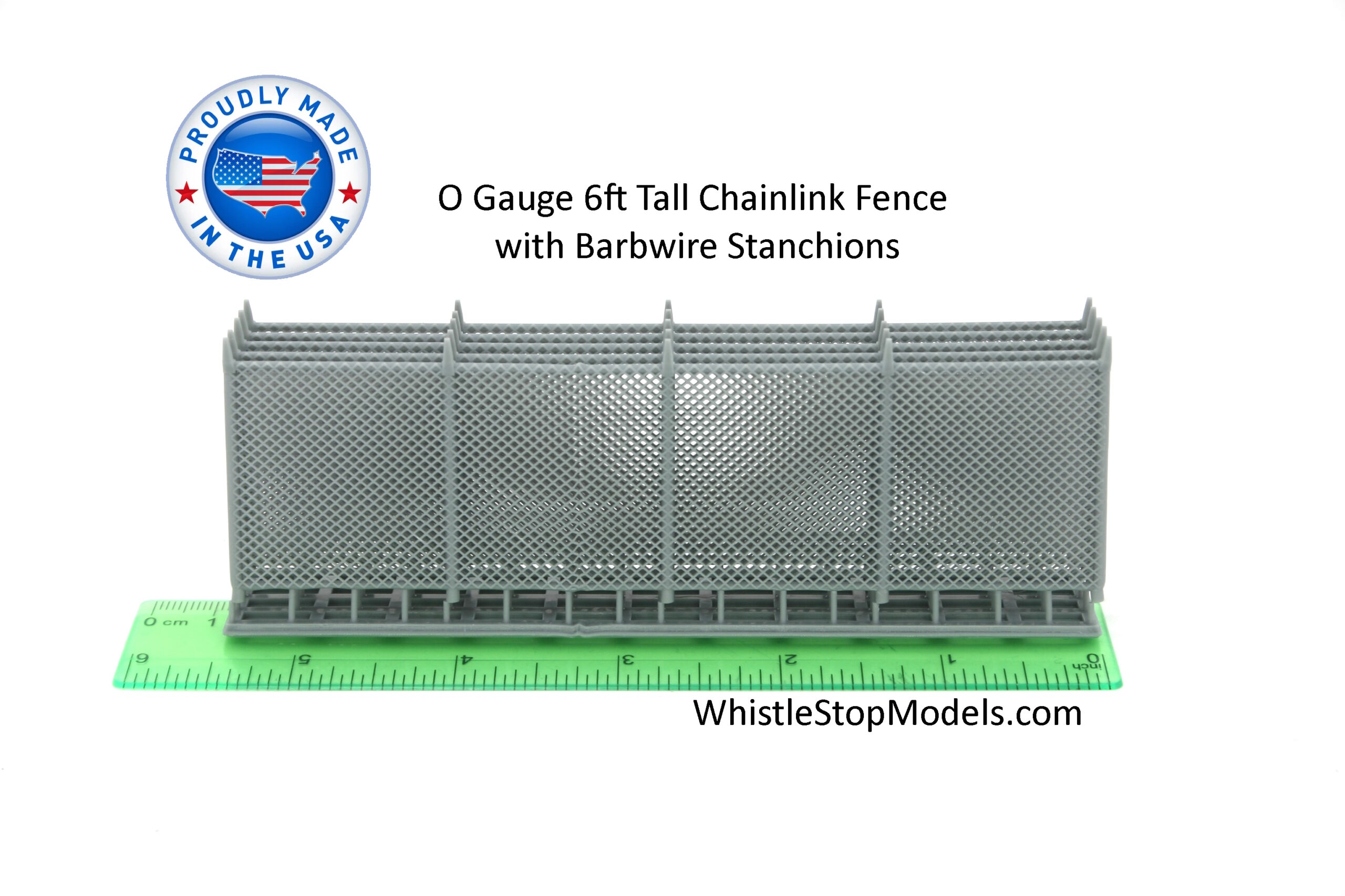 O Gauge Chainlink Fence 6ft Tall - Image 2