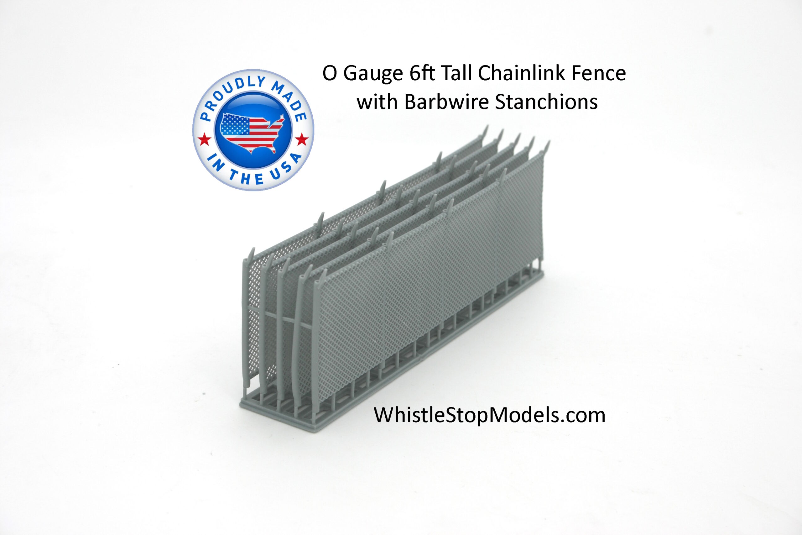 O Gauge Chainlink Fence 6ft Tall - Image 3