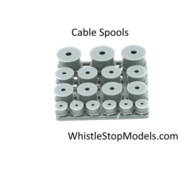 N Scale Small Cable Spools