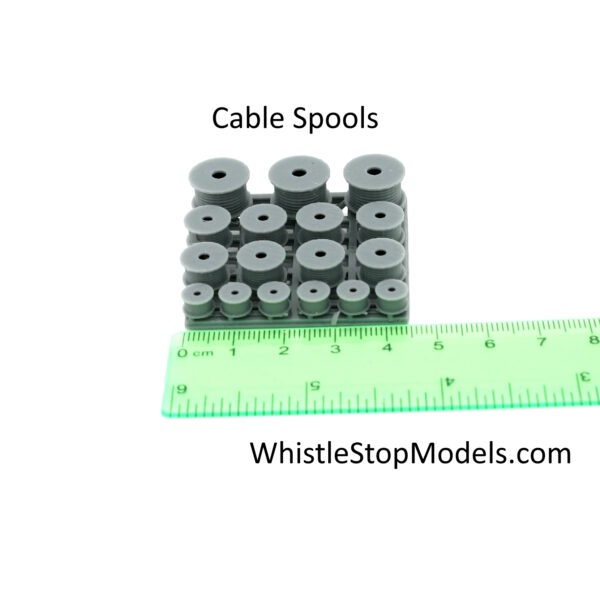 N Scale Small Cable Spools - Image 3