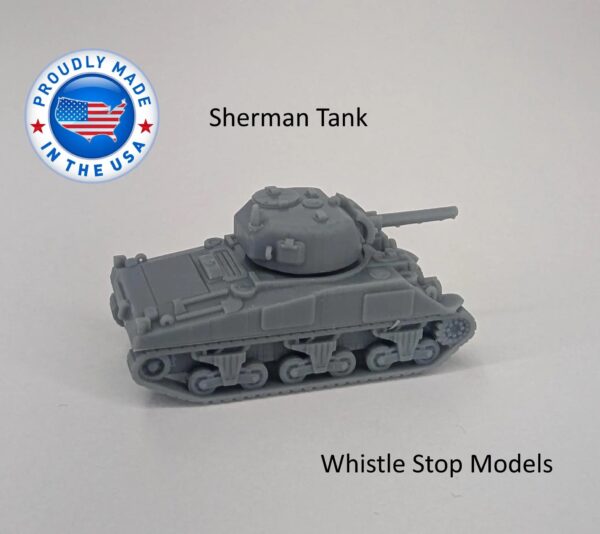 Z Scale Sherman tank (Set of 2) - Image 3