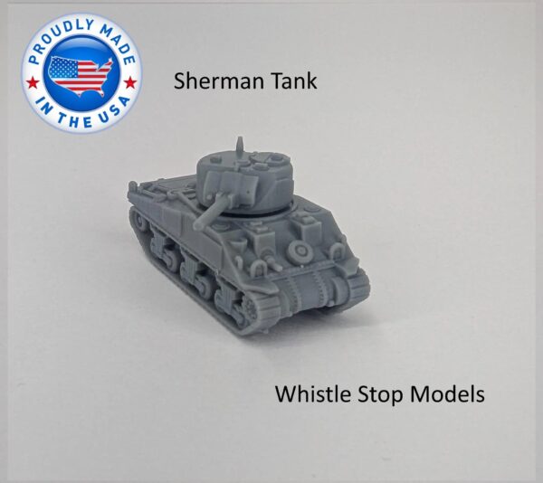 Z Scale Sherman tank (Set of 2) - Image 2