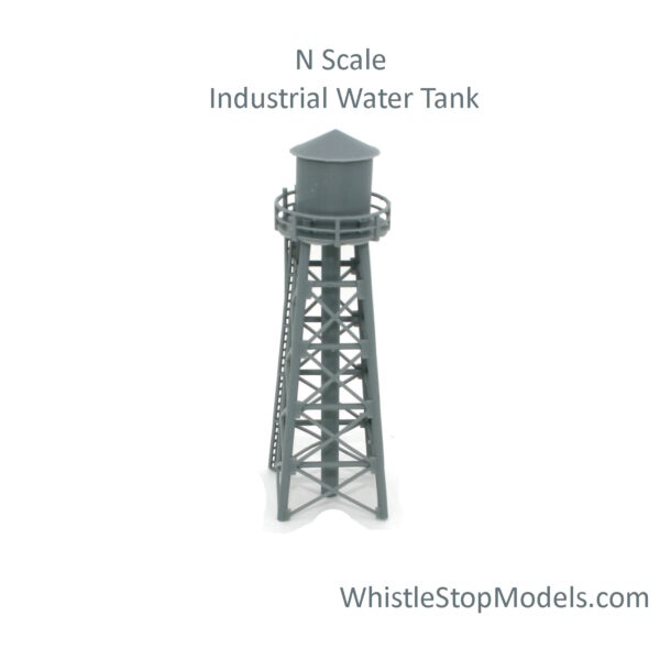 N Scale Industrial Water Tower - Image 2