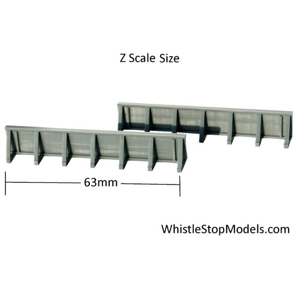 Z Scale Bridge I Beam Flatcar Load (Set of 2) - Image 6