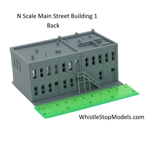N Scale Main Street Building 1 - Image 3