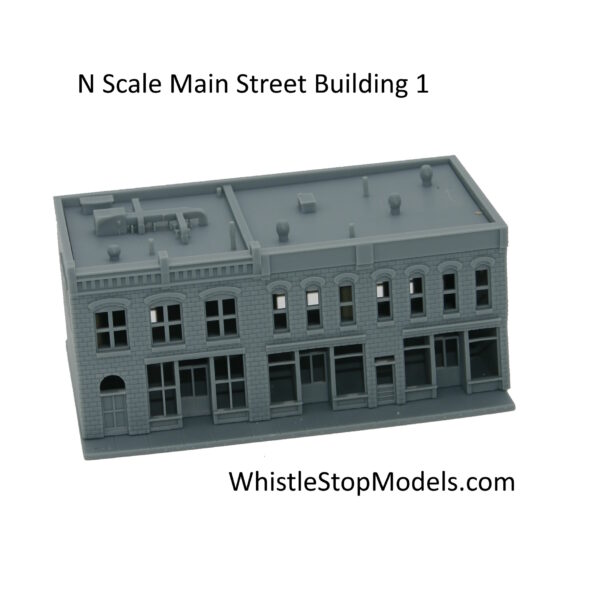 N Scale Main Street Building 1