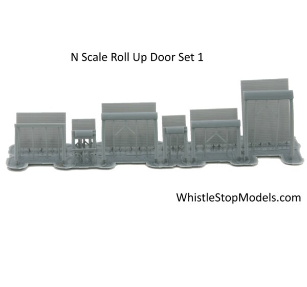N Scale Roll Up Door Set 1