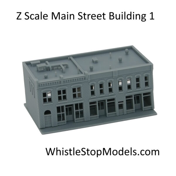 Z Scale Main Street Building 1