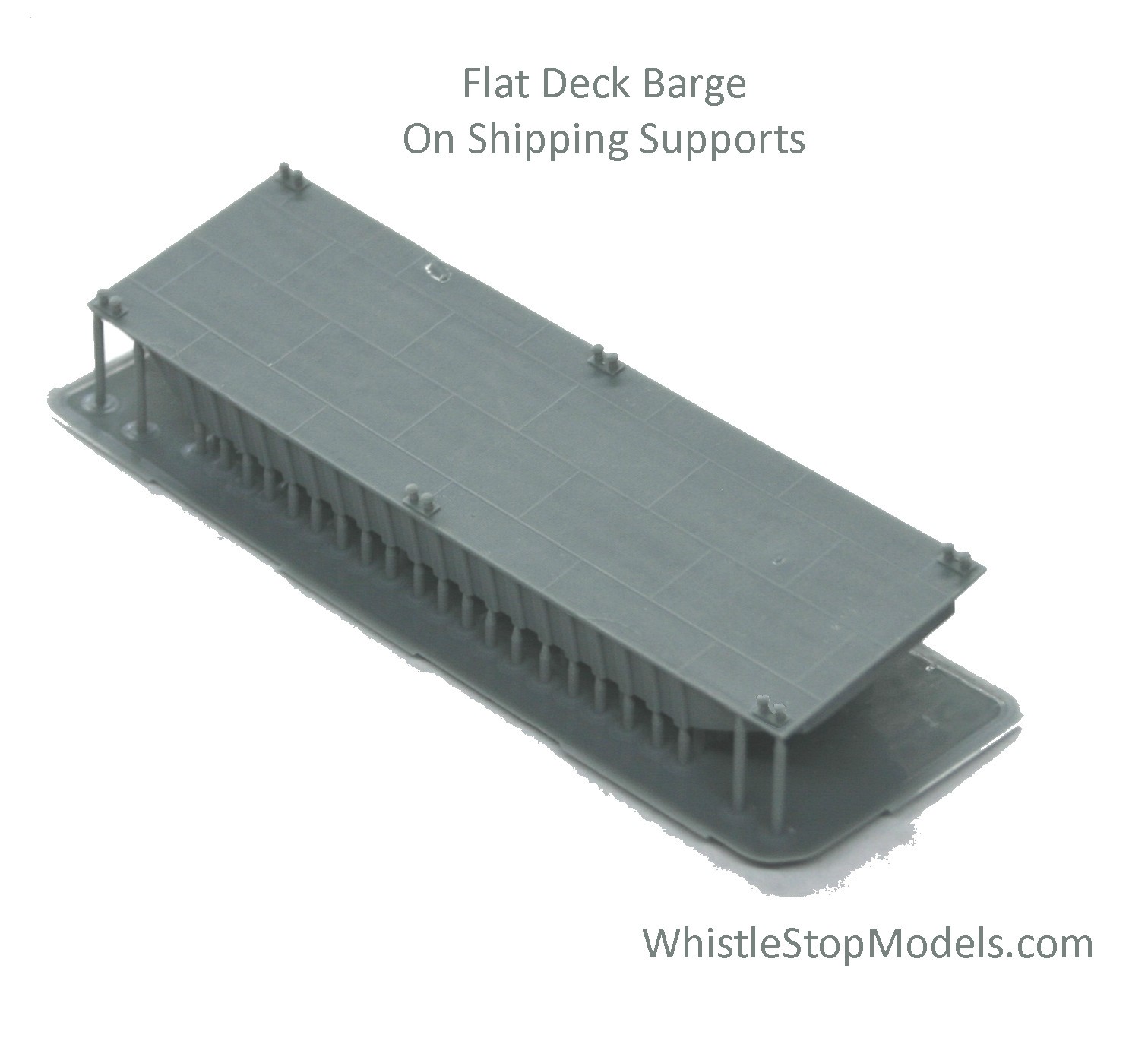 N Scale Flat Deck Barge N8503 - Image 2