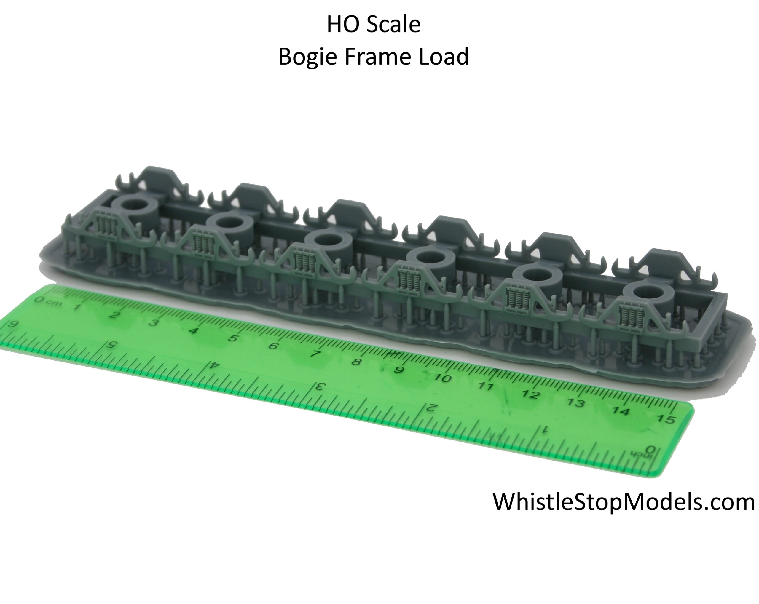 HO-Scale Bogie Trucks Flatcar Load