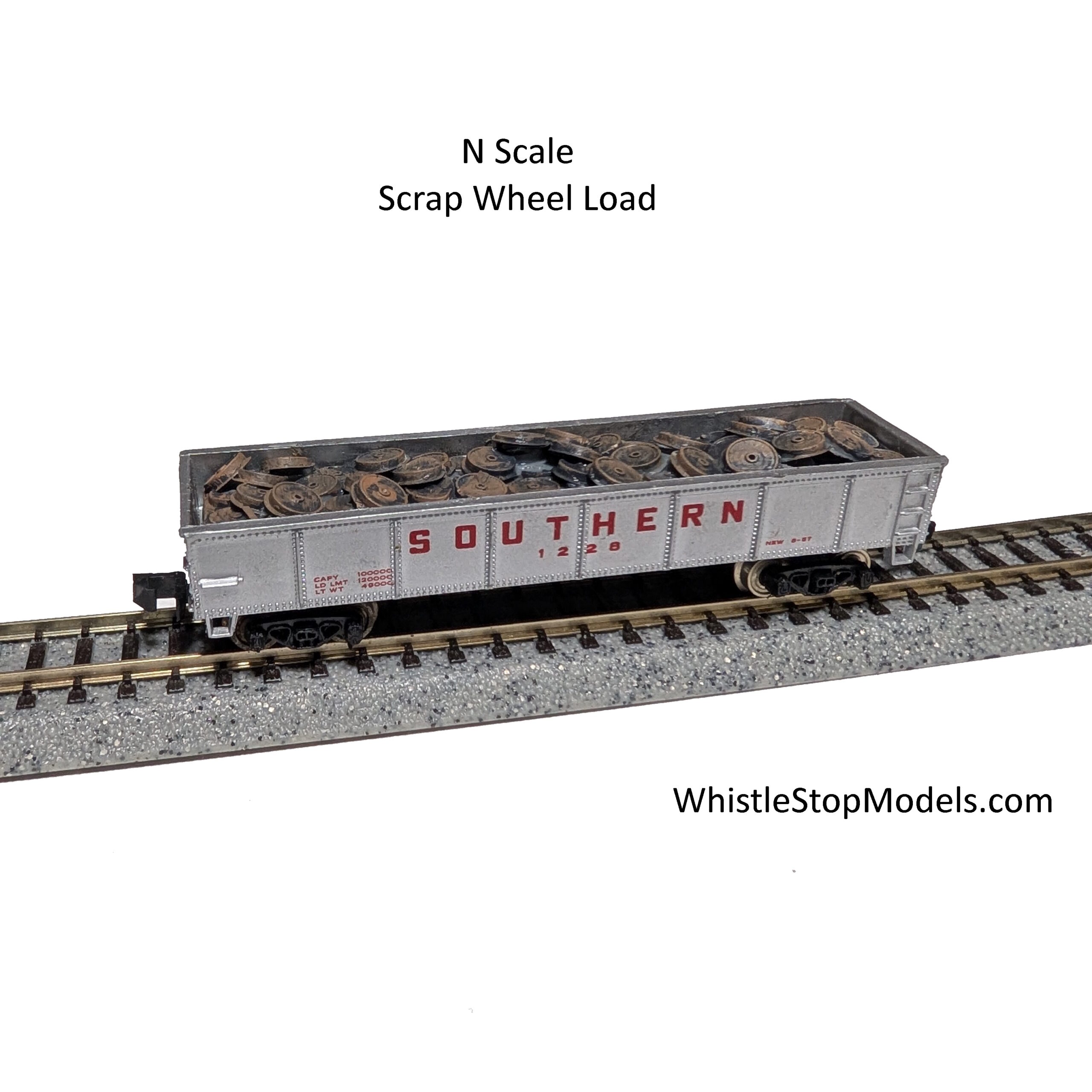 N-Scale Scrap Wheel Load - Image 3
