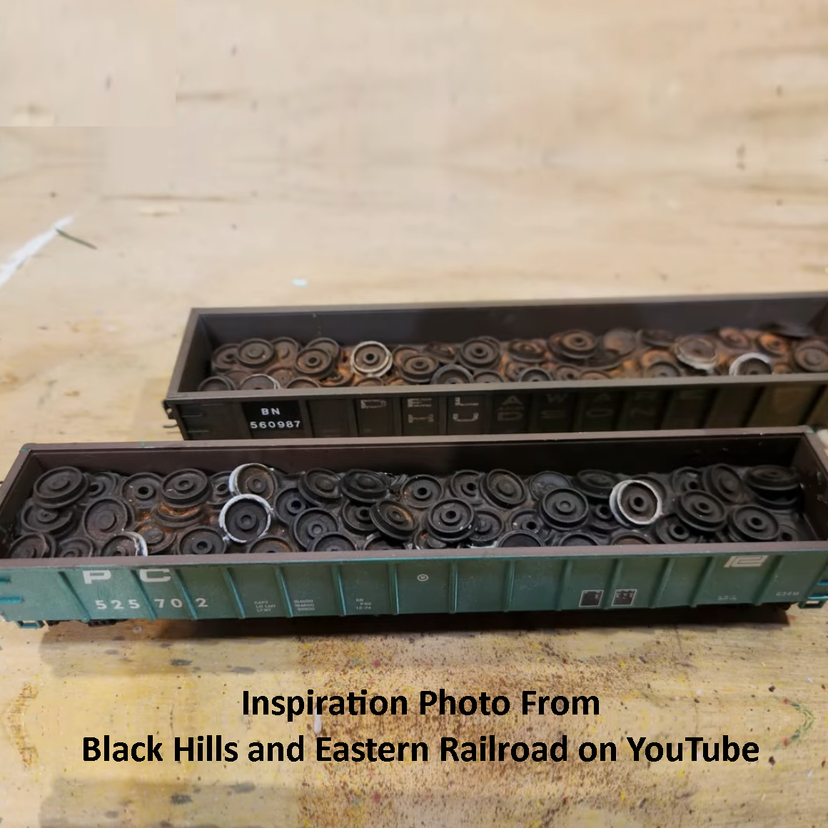 N-Scale Scrap Wheel Load - Image 4