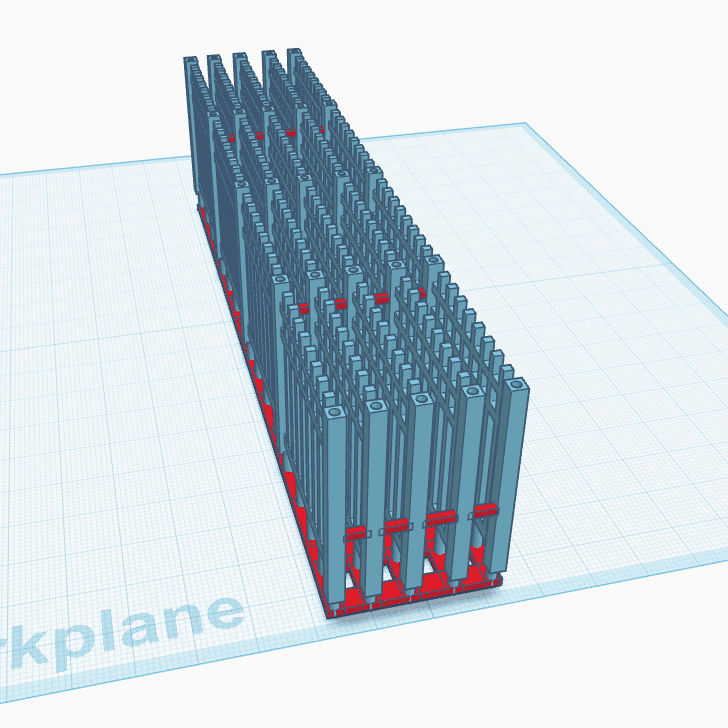 S-Scale 8ft Double Wrought Iron Fence - Image 3
