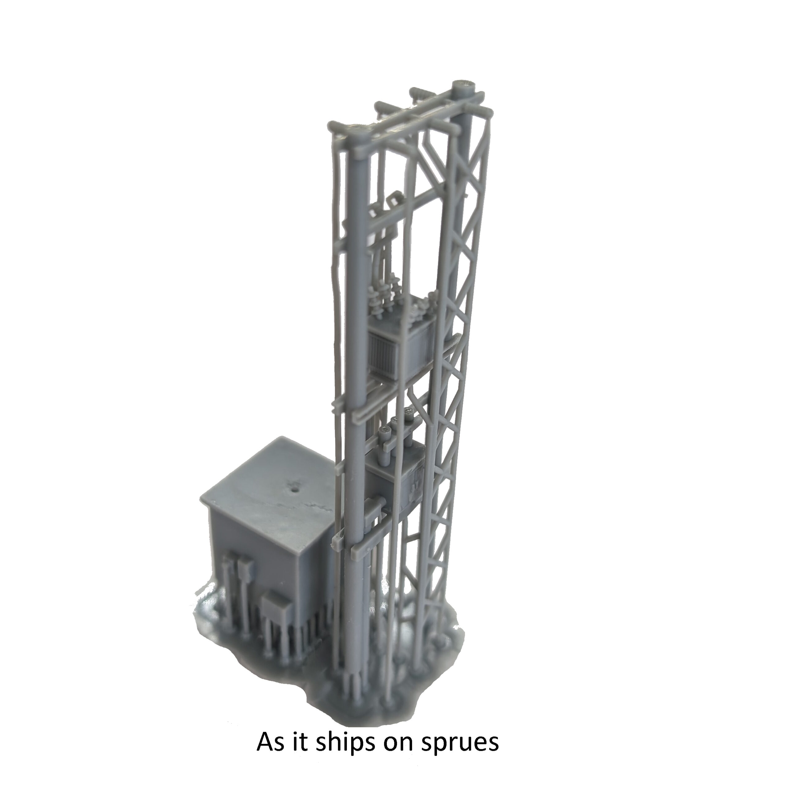 N-Scale 1/160 Small Power Substation | Whistle Stop Models - Image 4
