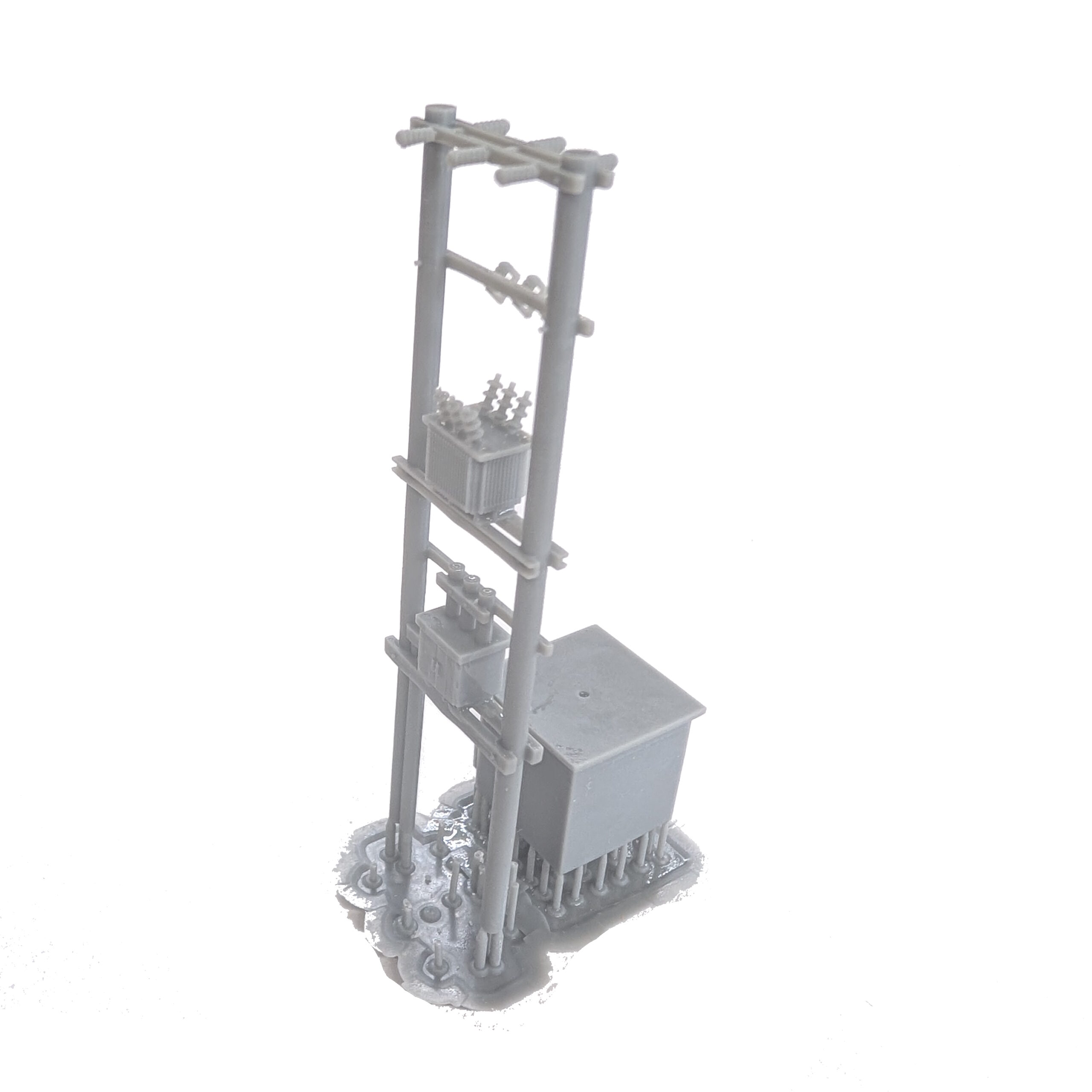 N-Scale 1/160 Small Power Substation | Whistle Stop Models - Image 8