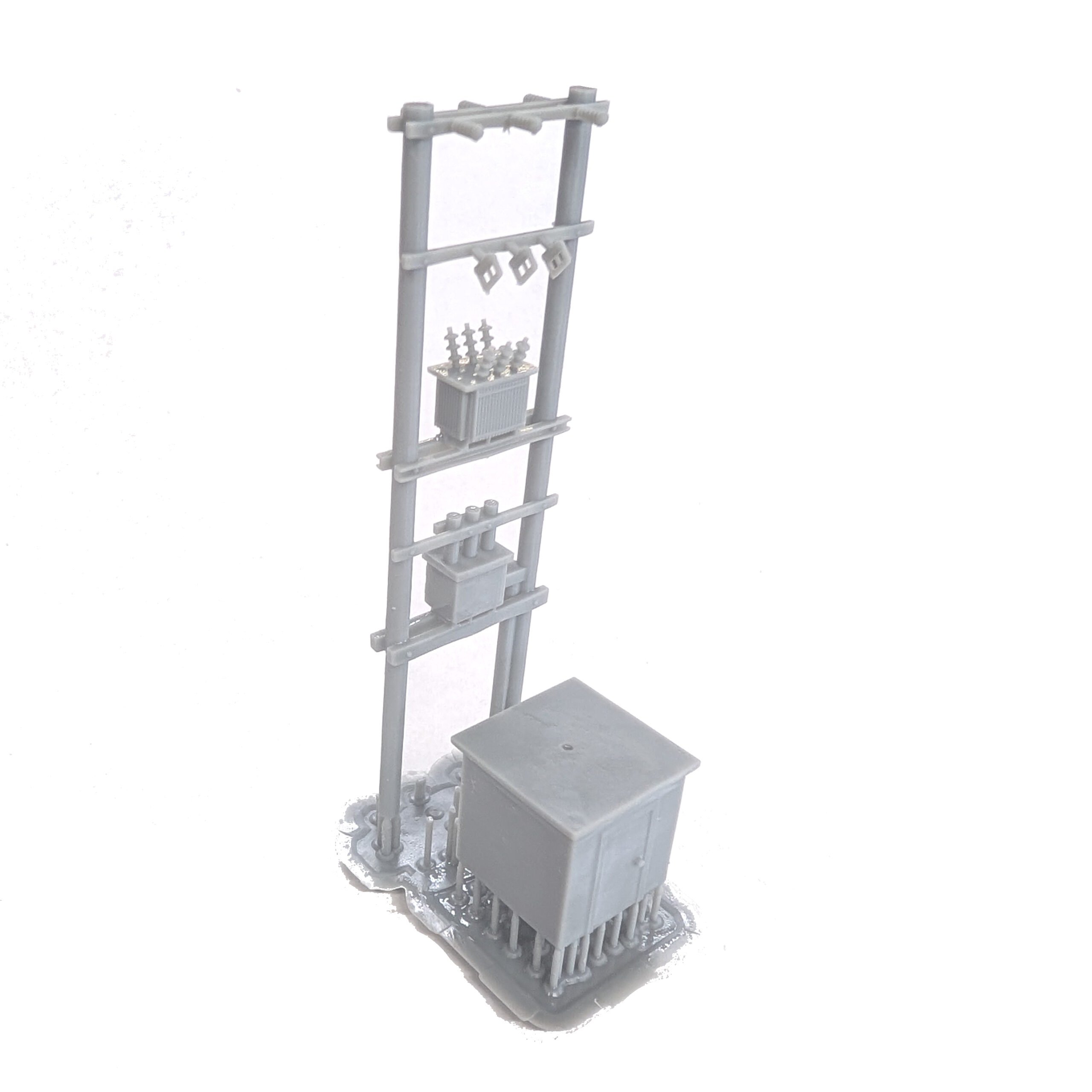 N-Scale 1/160 Small Power Substation | Whistle Stop Models - Image 9