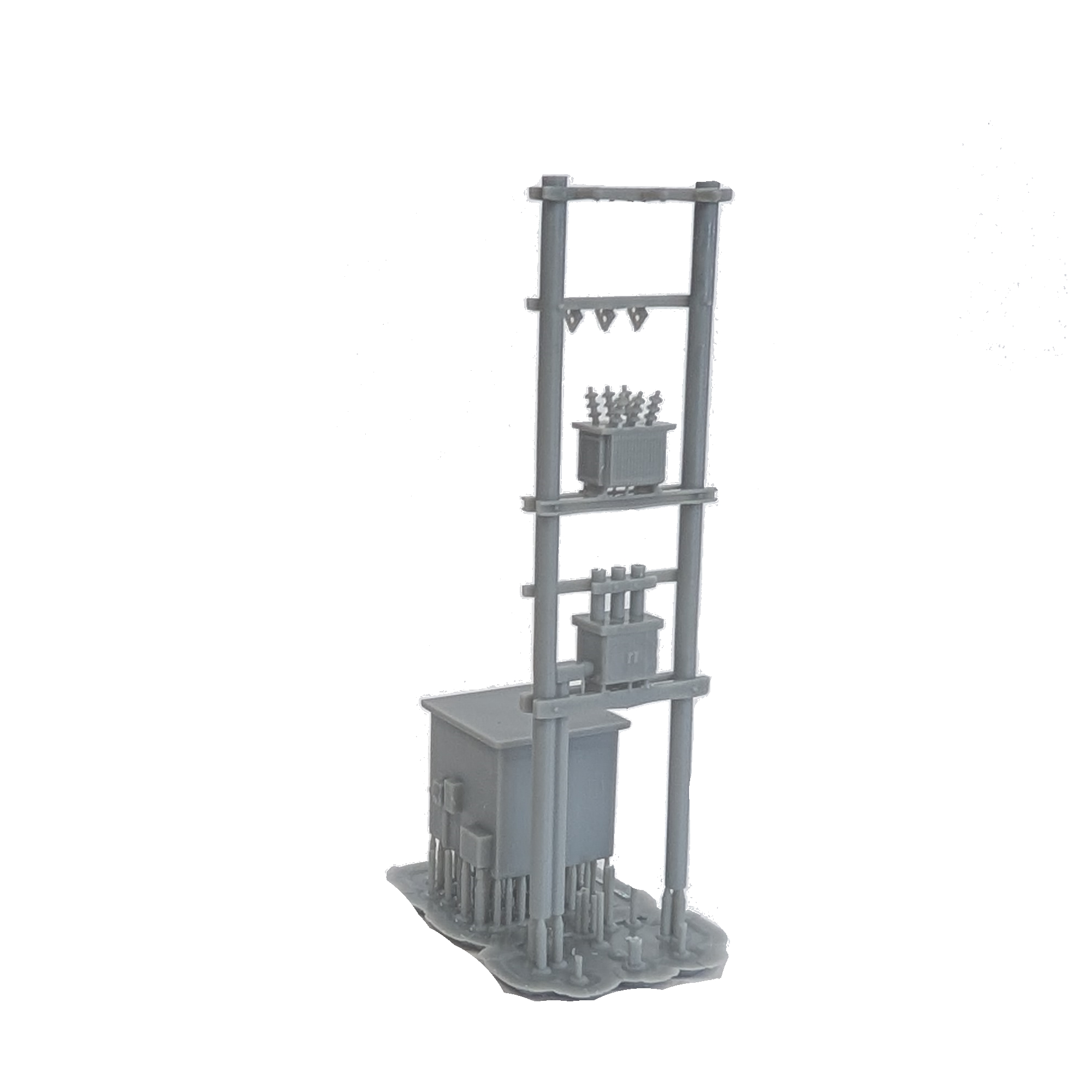 N-Scale 1/160 Small Power Substation | Whistle Stop Models - Image 6