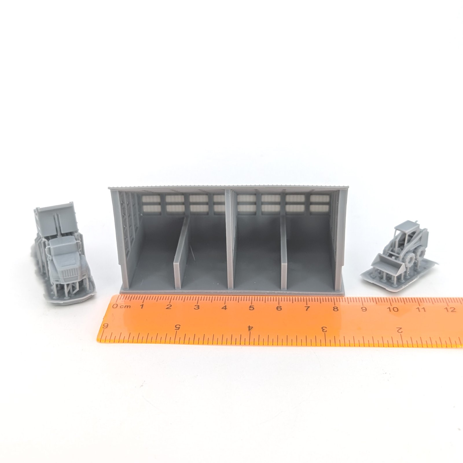 N Scale 1/160 Commodity Storage Shed | Whistle Stop Models - Image 4